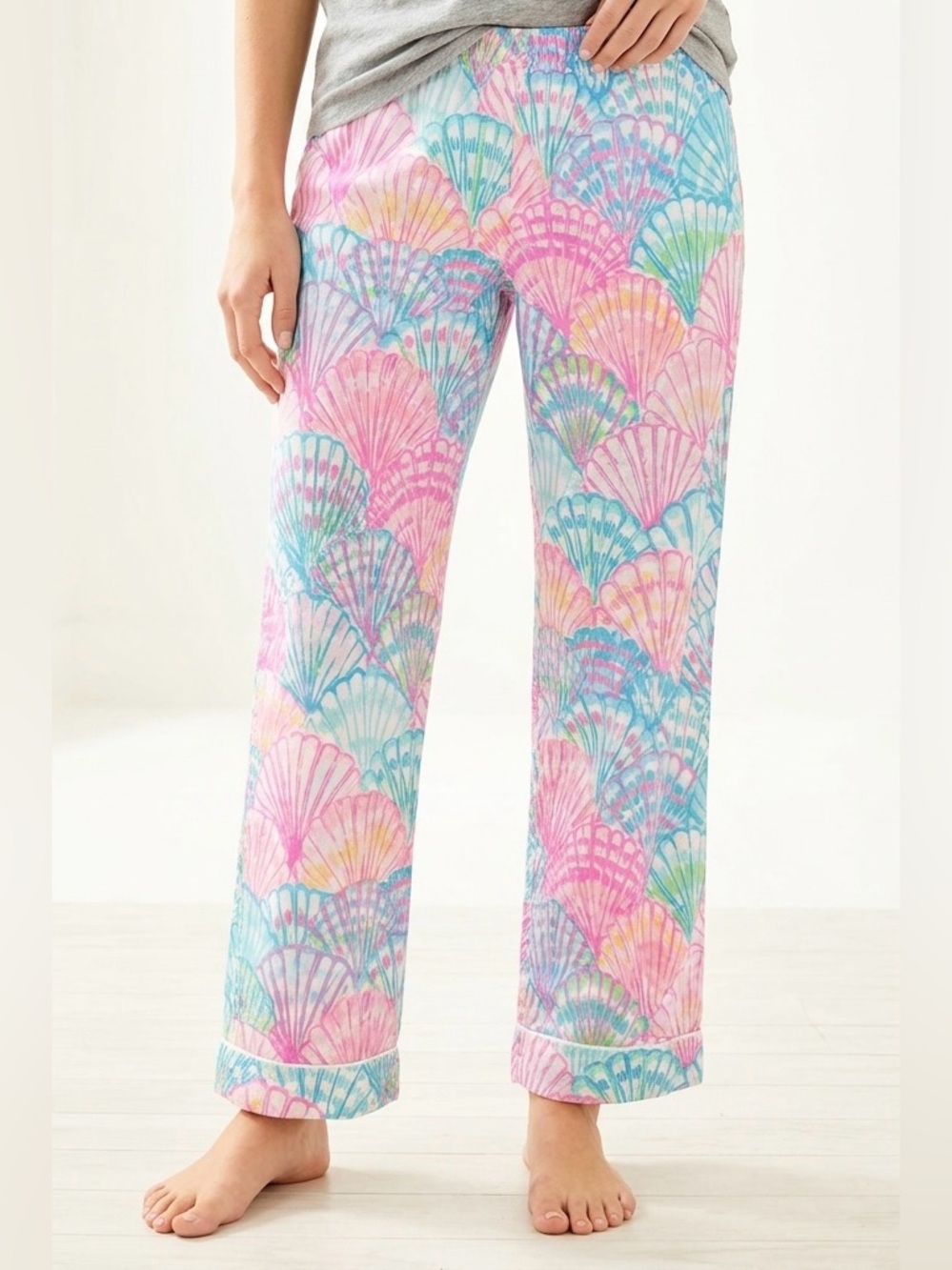 Lilly Pulitzer Seashell Print Pajama Pants - Size L